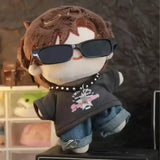 Labubu Clothes Doll American Hip Hop V1 V2 Doll Clothing Accessories Labubu Clothes Designer 20cm Doll Toy