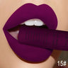 Pink Velvet Matte Lip Gloss Sexy Dark Red Moisturizing Liquid Lipsticks Waterproof Long Lasting Non-stick Cups Lips Glaze Makeup