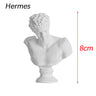 Mini Plaster Statue Greek Mythology Celebrities Famous Sculpture Figurine Drawing Practice Gypsum Bust Portraits