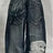 Retro southpole jeans skull watermark loose jeans men women y2k harajuku gothic hip hop skateboard pants street wear mom jeans - Lootquake