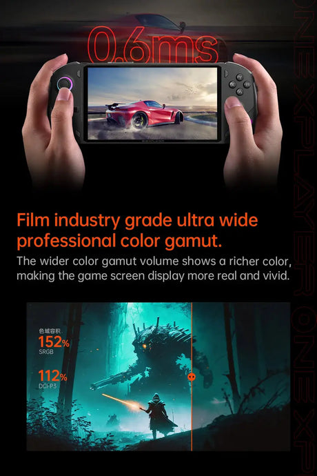 OneXPlayer OneXFly F1 Pro AMD 8840U AI 9 365 HX 370 OLED 144Hz 7" Screen PC Game Console Handheld 3A Steam Play Laptop Windows11 - Lootquake
