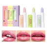 3 sets of color changing lipstick, durable, moisturizing, soothing and repairing dry lips