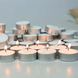 Mini vela multiusos, sin humo, segura, para bodas, sin fragancia, práctica y sin aroma, ideal para el baño.