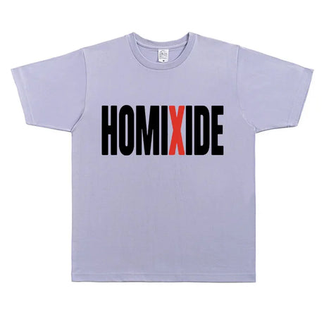 Rapper Homixide Gang Graphic T-shirt Playboi Carti Opium Merch Tshirt Men Women Hip Hop Oversized T Shirts Male Cotton Tops Tees - Lootquake