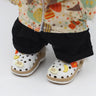 Chaussons de poupée Labubu 4,3 x 2 cm, accessoires décoratifs pour poupée Labubu, chaussures décoratives pour poupée de 15 cm, jouets pour enfants, cadeau
