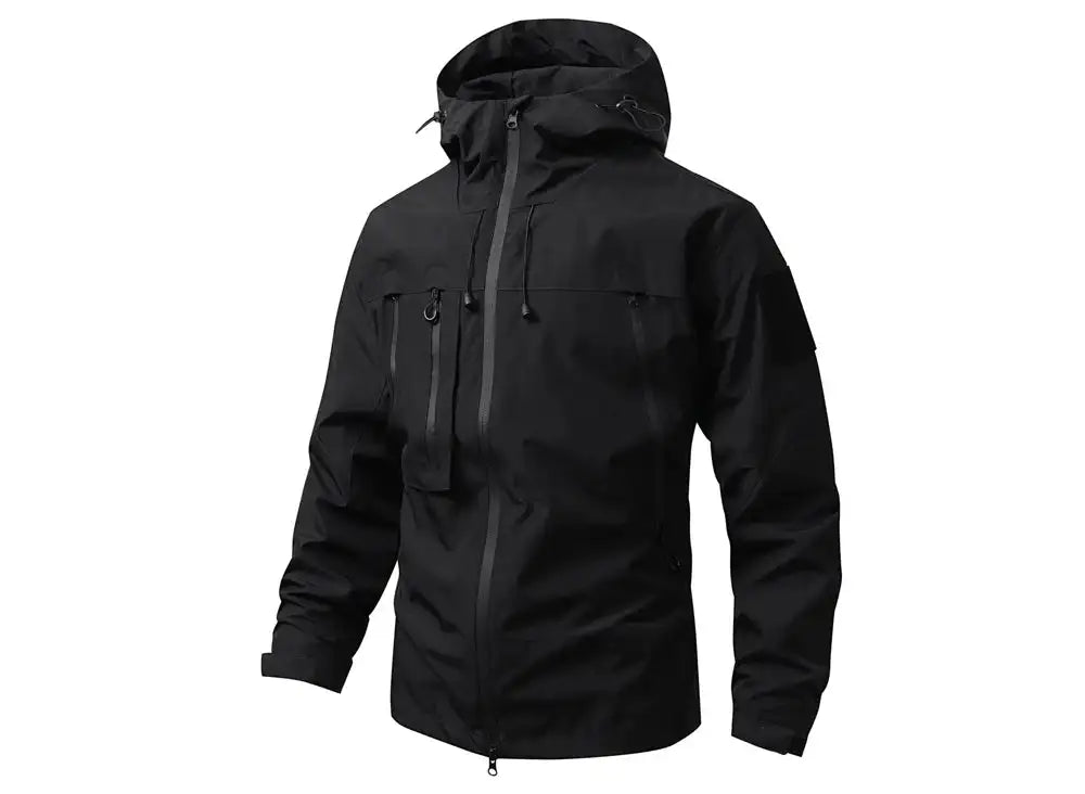 Autumn Men's Mountain Ski Jackets Outdoor Windbreaker Hiking Hooded Coats for Men Climbing Waterproof Jackets Raincoat Clothing - Lootquake