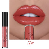 Liquid Lipstick Waterproof Shimmer Lip Gloss Tint Long Lasting Velvet Cream Lips Colors Matte Lipsticks Makeup Sexy 12 Colors