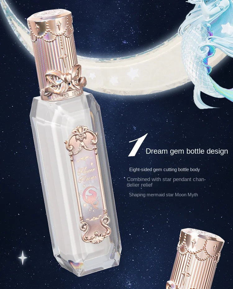 Rouge à lèvres Flower Knows Swan Ballet, brillant à lèvres effet miroir, hydratant et longue tenue, Nostickcup, nourrissant, 3,5 g