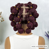 Bantu Knotless Box Braids Wig | Full Lace African Braiding Hair