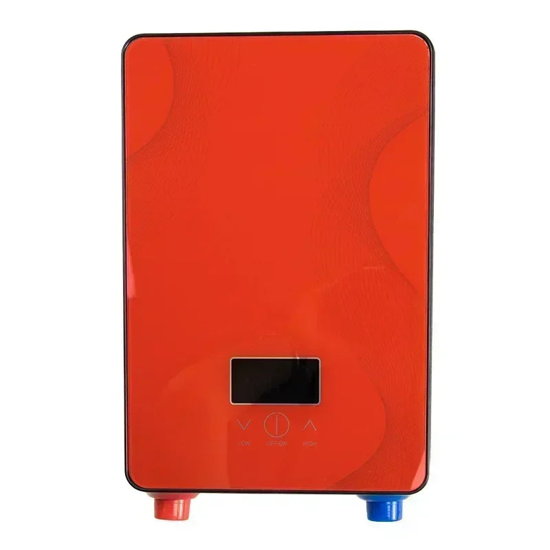 Calentador de agua eléctrico sin tanque, caldera instantánea para baño, 110 V, 220 V, termostato de ducha sin tanque, seguro, inteligente, automático