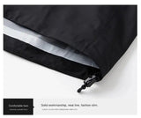 Jacket Men's Sports Casual Soft-shell Zipper Pocket Water Repellent Windbreaker New Autumn Functional Camping Hooded Raincoat - Lootquake