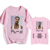 A New Star World Tour 2025 Rels B Tshirt Hip Hop Unisex Streetwear Short Sleeve Round Neck Mens Tee-shirt Print Clothing Casual - Lootquake