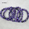 Wholesale Natural 9mm 11mm 12mm 13mm Charoite Smooth Round Loose Beads For Jewelry Making DIY Bracelets Necklace Strand Gift - Lootquake