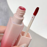 Cappuvini Nude Water Mist Lip Glaze Matte Velvet White Lip Gloss Long-lasting Lipstick