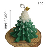Handmade Christmas Tree Candles for Christmas Party Home Decoration and Holiday Gift Ornaments Fragrance Souvenirs