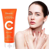 Limpiador facial con vitamina C, crema facial con vitamina C, crema tonificante, hidratante, control de grasa, cuidado de la piel, 50 g/100 g