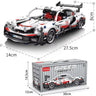 Supercar Building Blocks Car Early Learning Educational Assembled Toys Boys And Children Birthday Gift Building Blocks Ornaments - Lootquake