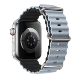 Silicone Strap For watch band 44mm 40mm 49mm 45mm 41mm 38mm accessorie correa bracelet iWatch Ultra 2 series 7 6 5 se 8 9 - Lootquake