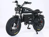 ZPW Black Warrior - Bicicleta eléctrica de carretera para adultos, 1500 W, 48 V, 60 Ah, 20 pulgadas, todoterreno, neumáticos anchos