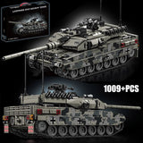 Military WW2 MOC Leopard 2A7 Army Main Battle Tank Soldiers Building Blocks Bricks M1 T90M Tank Set For Children Boys Gifts - Lootquake