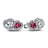 925 Silver Valentine's Day Snake Year Series Pendant Suitable for 925 Sterling Silver Original Women's Bracelet DIY Jewelry Gift - Lootquake