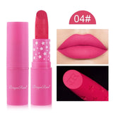 9 Colors Velvet Matte Lipsticks Pencil Waterproof Long Lasting Sexy Nude Pink Lip Stick Non-Stick Cup Makeup Lip Tint Cosmetics