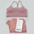 women 2 Pieces Yoga Set Women Sportswear Gym Top Y-shape Bra Fitness High Waist Leggings Workout Sports Clothes Tracksuits - Lootquake