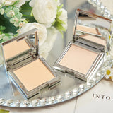 Waterproof powder with mirror, durable makeup, full face coverage, compact powder, cosmetics base, 3 colors