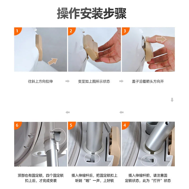 Secadora de ropa Tianjun, plancha de vapor portátil para el hogar, planchado automático, plegable y antiarrugas.