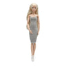 1piece Doll Clothes Long Dress Shinny Braces Skirt For 30CM Barbie Doll clothing Outfits 1/6 Dolls Accessories - Lootquake