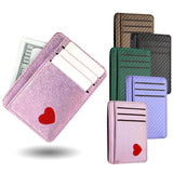 Ultra-thin PU Leather Wallet Credit Card ID Card Holder Male Business ID Card Case for Male And Female Card Holders