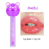 Gloss à lèvres 2 en 1 en forme de sucette, hydratant, repulpant, baume à lèvres, rouge à lèvres, huile minérale, nourrissant, soin des lèvres, maquillage, cosmétiques