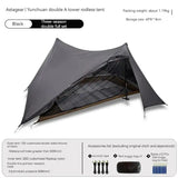 ASTA GEAR Yun Chuan double-sided silicon-coated double A pyramid 15D nylon rodless camping hiking outdoor tent - Lootquake