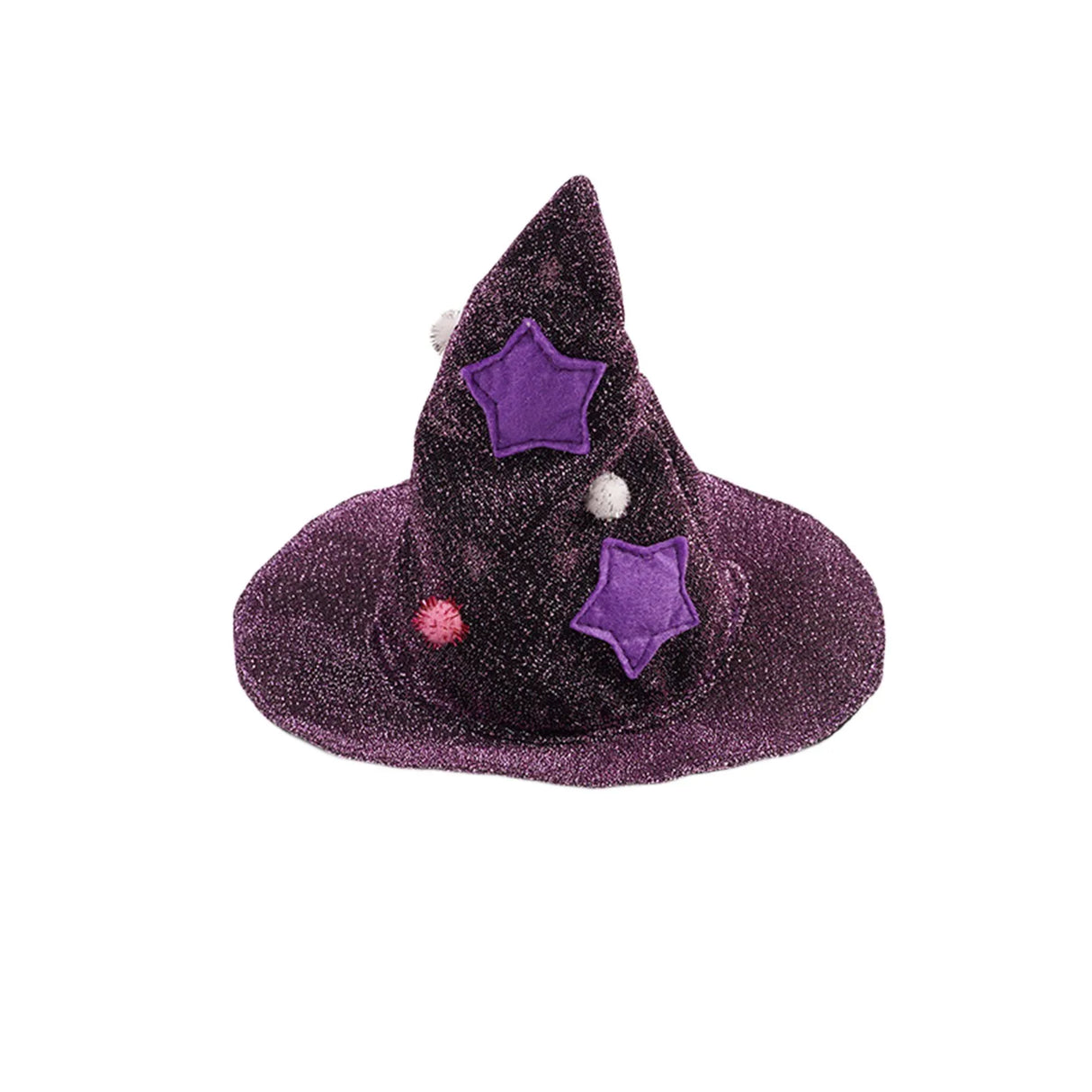 Halloween Pet Costume For Cat Purple Witch Costume Fun Cat Witch Costume Small Dog Outfit Cloak And Hat Set Pet Cos Clothes