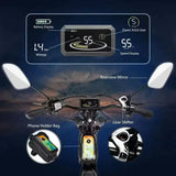 Electric bike 2000W Powerful Dual Motor 52V 40Ah Dual Battery Q20 Pro Ebike Motorcycle Mountain 20x4.0 Fat Tire Electric Bicycle