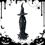 Halloween Witch Ornament Gothic Halloween Resin Figurine Retro Magician Decor Home Decoration and Collectibles