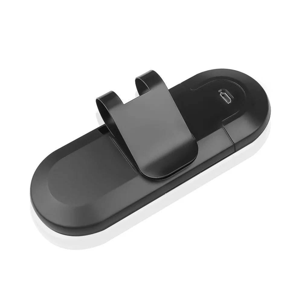 Kit mains libres Bluetooth pour voiture, clip pare-soleil, récepteur audio sans fil, haut-parleur stéréo sans fil, lecteur de musique MP3