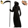 Black Demon Halloween Costume,Festival Sickle Role-playing Costume