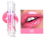 Sexy Plumper Glitter Red Nude Lipstick Liquid Waterproof Moisturize Oil Lipgloss Makeup Lip Plumping Booster Gloss Lipstick