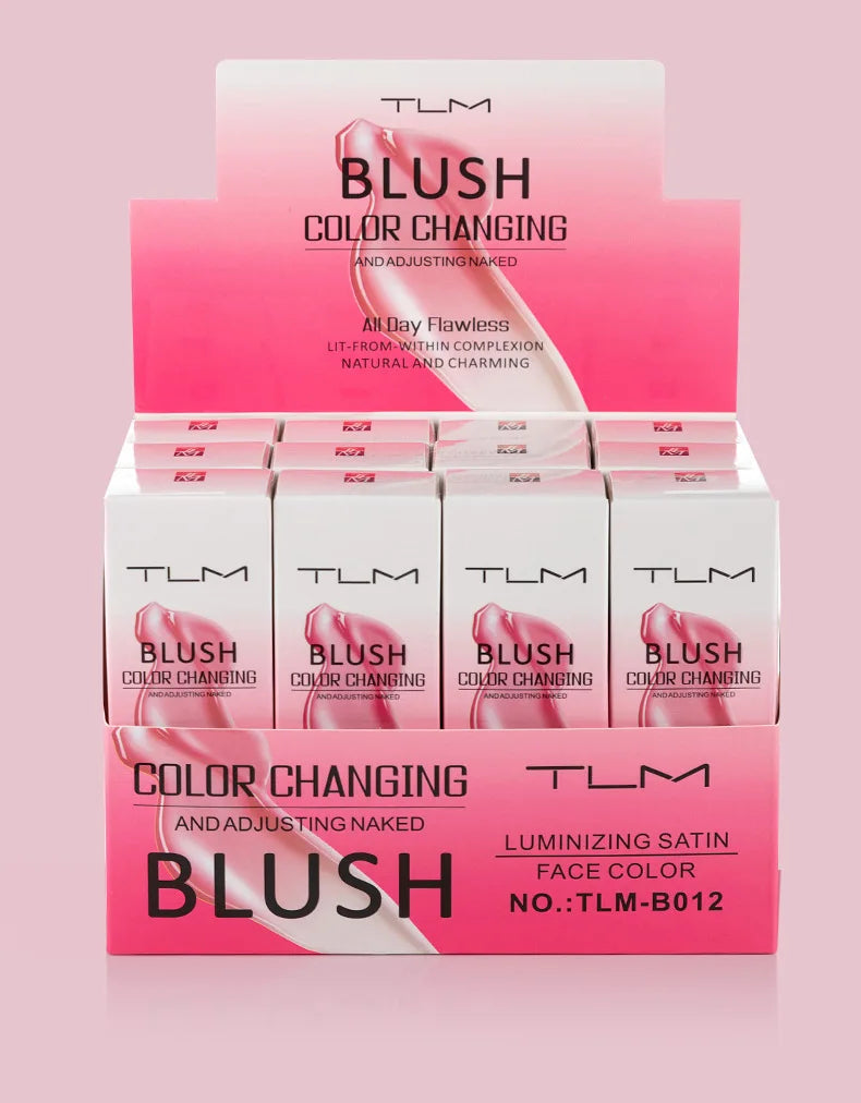 TLM Foundation Color Changing Mike Makeup For Full Coverage Blush Cream Brightening Moisturizing Longlasting Non-flading Makeup