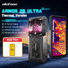 Teléfono robusto Ulefone Armor 28 Ultra 5G con imagen térmica por IA, Dimensity 9300+, 1 TB de ROM, 32 GB de RAM, Android, AMOLED