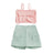 Adorable Baby Girl Sleeveless Top and Shorts Set with Cute Butterfly Print for Summer Outfit 2 Pieces Set - Lootquake