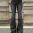 Women Flare Stretch Moustache Jeans Fashion Skinny Bell Bottom High Waist Gray Denim Pants Lady Classic Y2K Punk Long Trousers - Lootquake