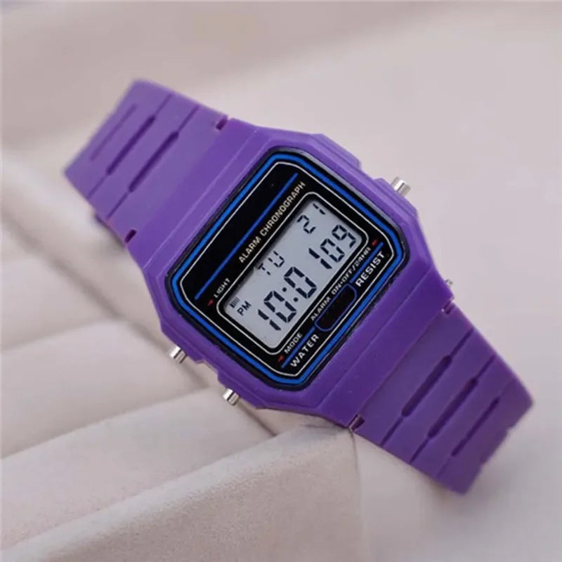 Sport LED Digital Watches for Men Simple Small Square Dial Electronic Watch Silicone Band Fashion Casual Mens Watch montre homme - Lootquake