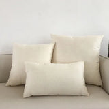 Housse de coussin décorative pour canapé, 30 x 50/40 x 40/45 x 45/40 x 60/50 x 50/55 x 55/60 x 60 cm