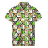 3D Printed Black And White Giraffe Pattern Hawaii Shirts Mens Short Sleeve Big Size Beach Shirts Funny Giraffe Party Blouse Tops - Lootquake
