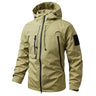 Autumn Men's Mountain Ski Jackets Outdoor Windbreaker Hiking Hooded Coats for Men Climbing Waterproof Jackets Raincoat Clothing - Lootquake