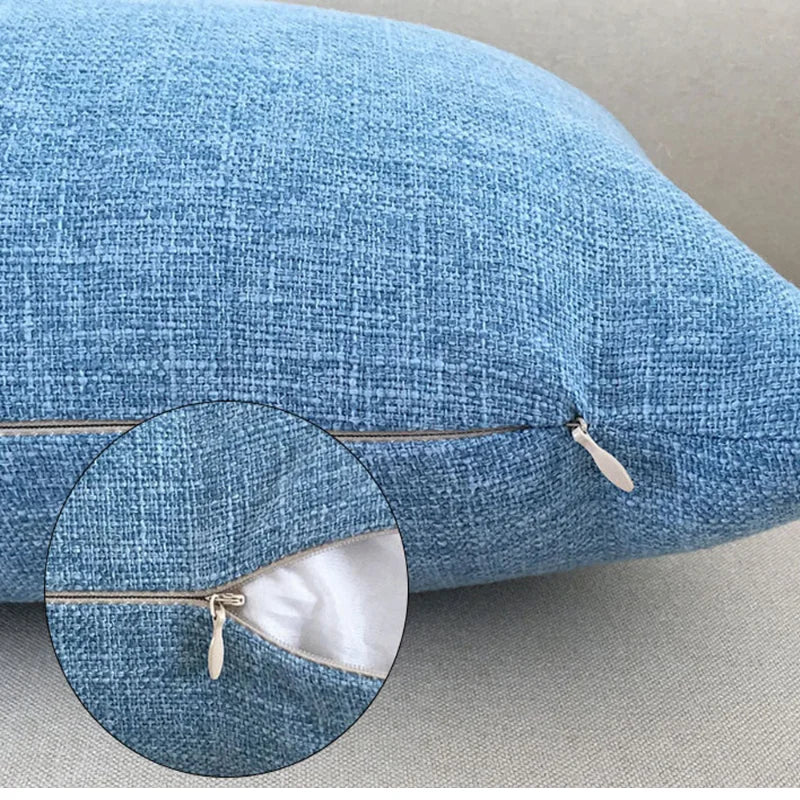 Housse de coussin décorative pour canapé, 30 x 50/40 x 40/45 x 45/40 x 60/50 x 50/55 x 55/60 x 60 cm