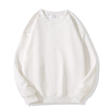 Solid Colors Men's Crewneck Sweatshirt,Cotton-blend Pullover - Lootquake