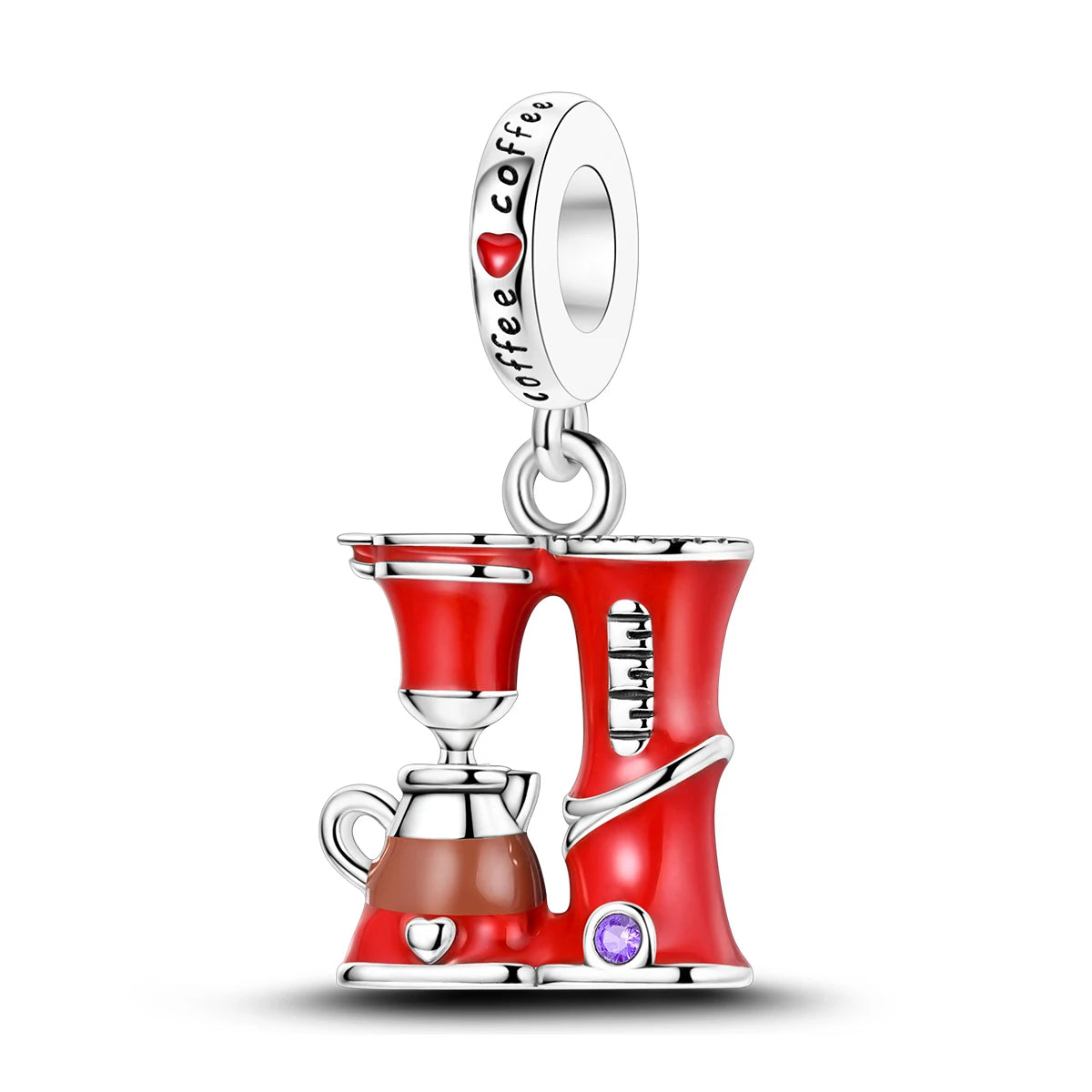 Coffee Cup Charms 925 Silver Beads For Woman Fit Original Bracelet Making Fashion Jewelry - Lootquake